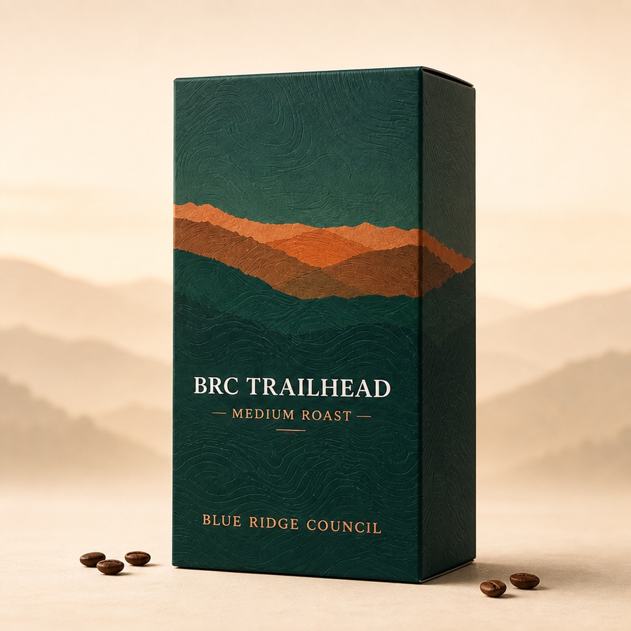 BRC Trailhead medium roast coffee box